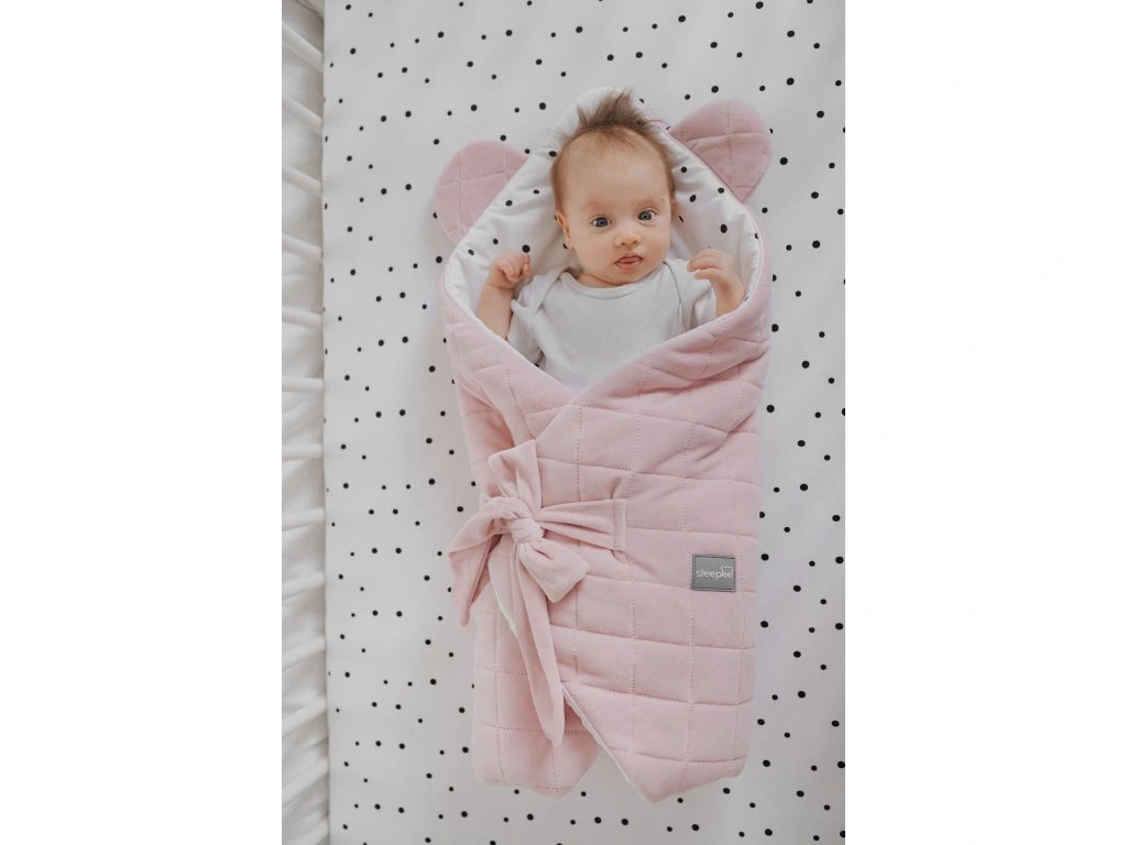Zavinovačka Sleepee Royal Baby Swaddle Wrap růžová