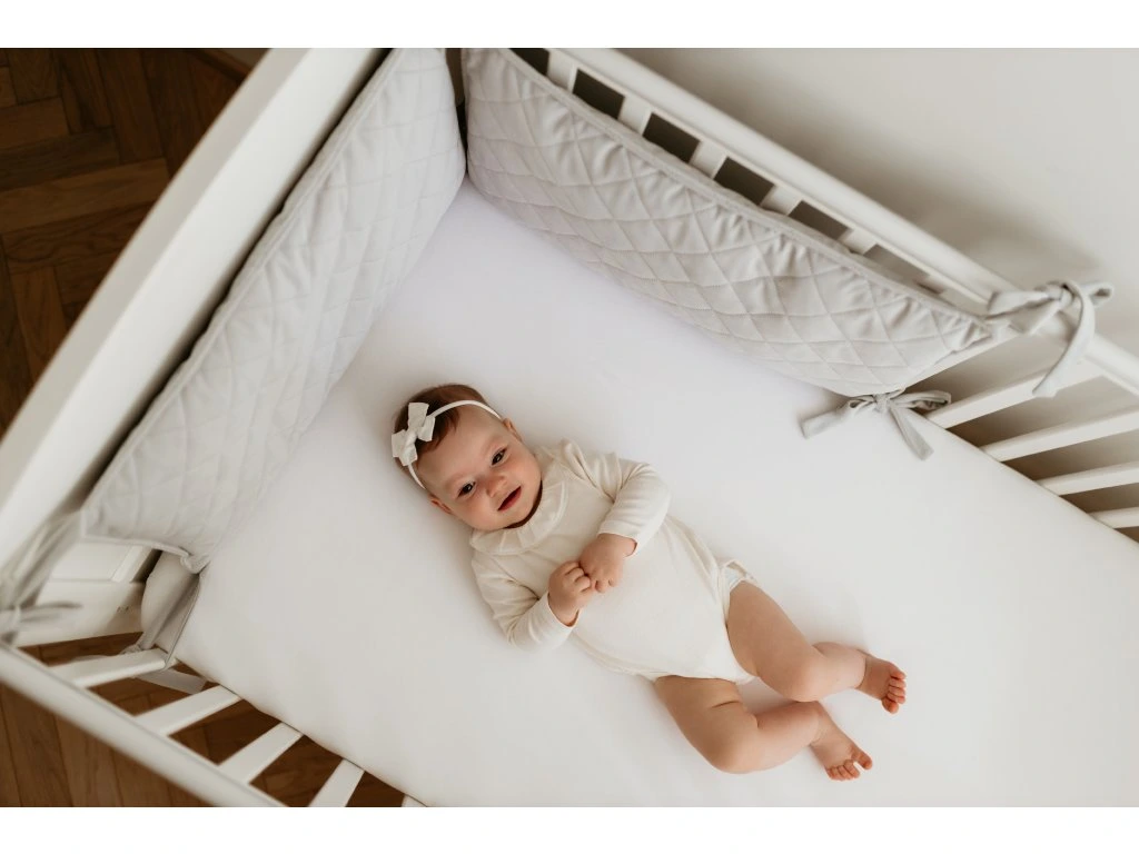 Modulární mantinel do dětské postýlky Sleepee Khaki