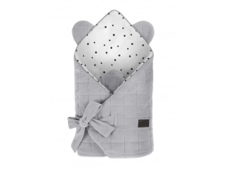 Zavinovačka Sleepee Royal Baby Swaddle Wrap šedá